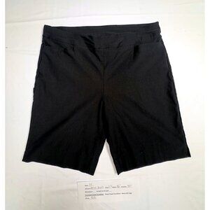 Chico’s Black Dress Shorts Women’s 2.5 Waist 36 Inseam 9.5